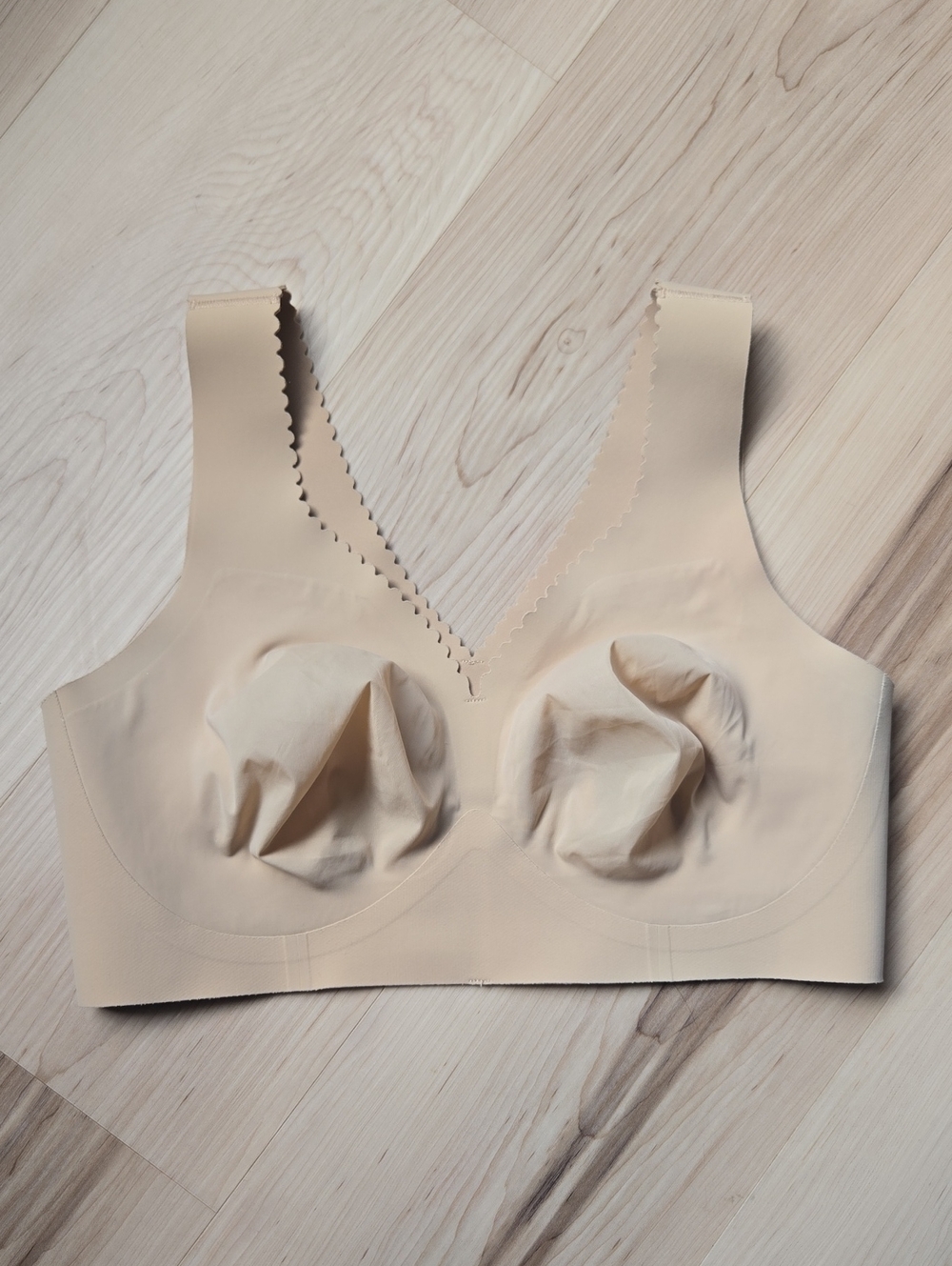 Evelyn & Bobbie The Evelyn Bra, Sand, Size Medium